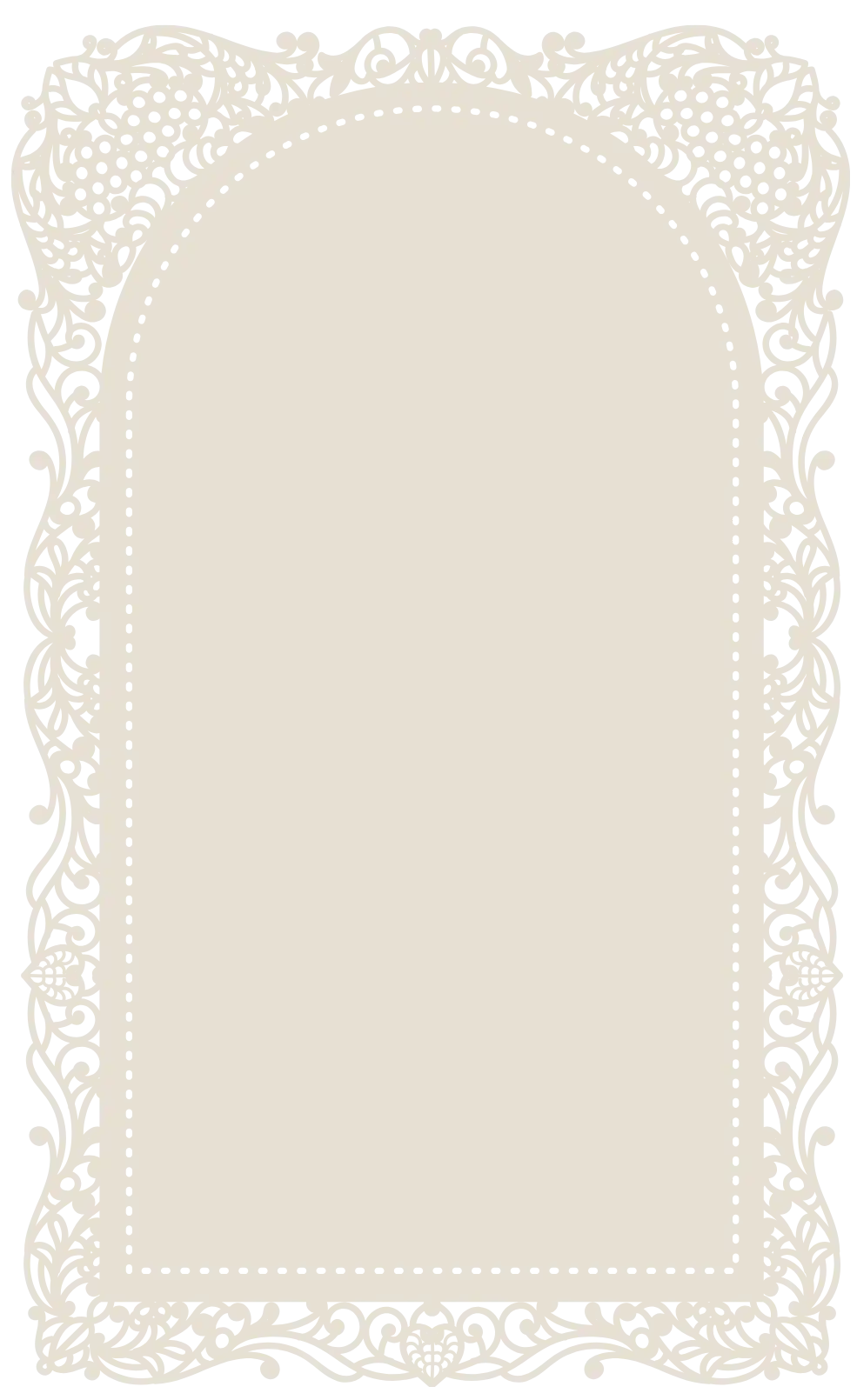 Decorative Lace Frame
